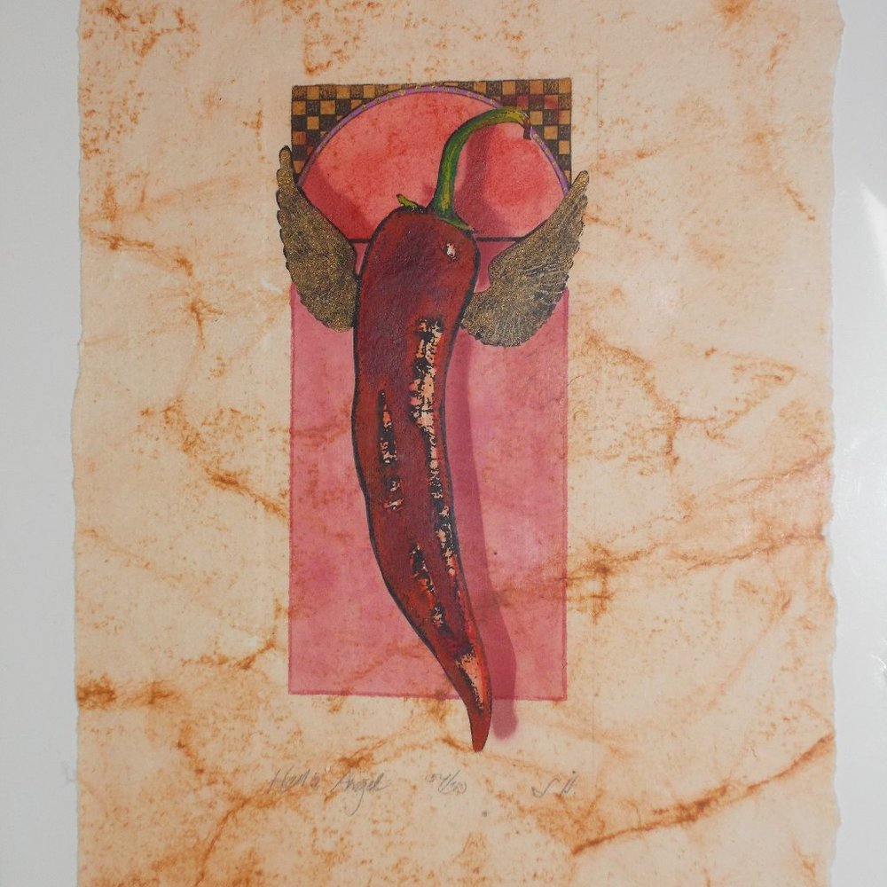 New, Pepper print